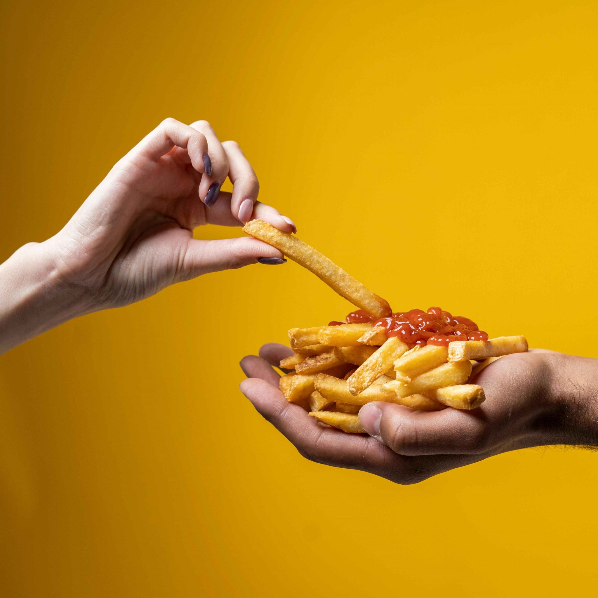 french fries; food cravings; fast food; eating; appetite suppressant control; food