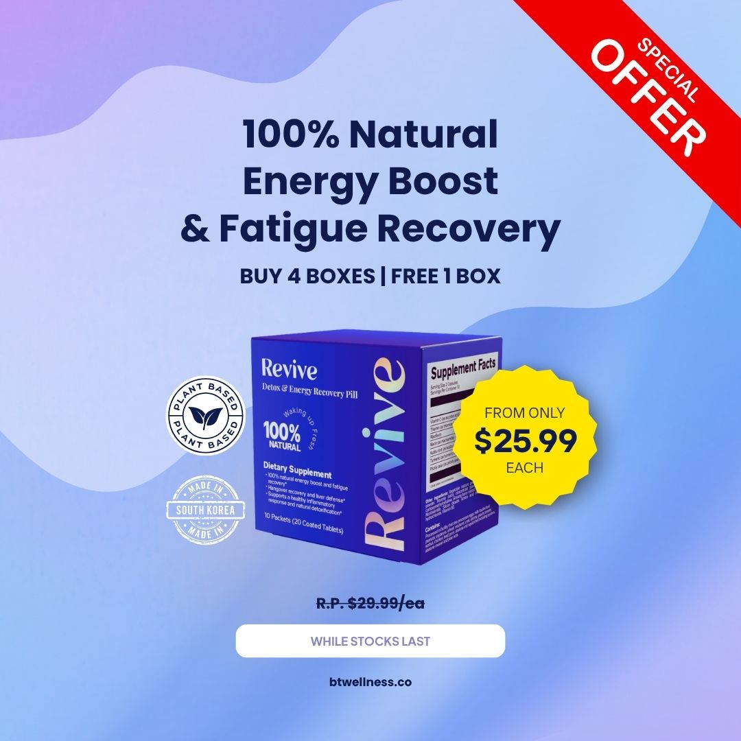 Revive Detox & Energy Recovery Pill – Hangover Pill & Supplement