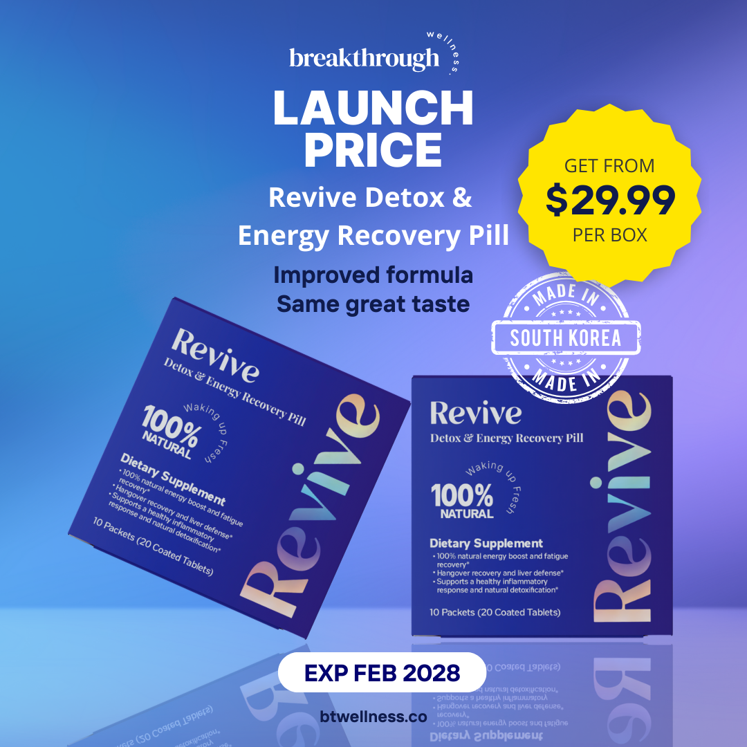 Revive Detox & Energy Recovery Pill [NEW]