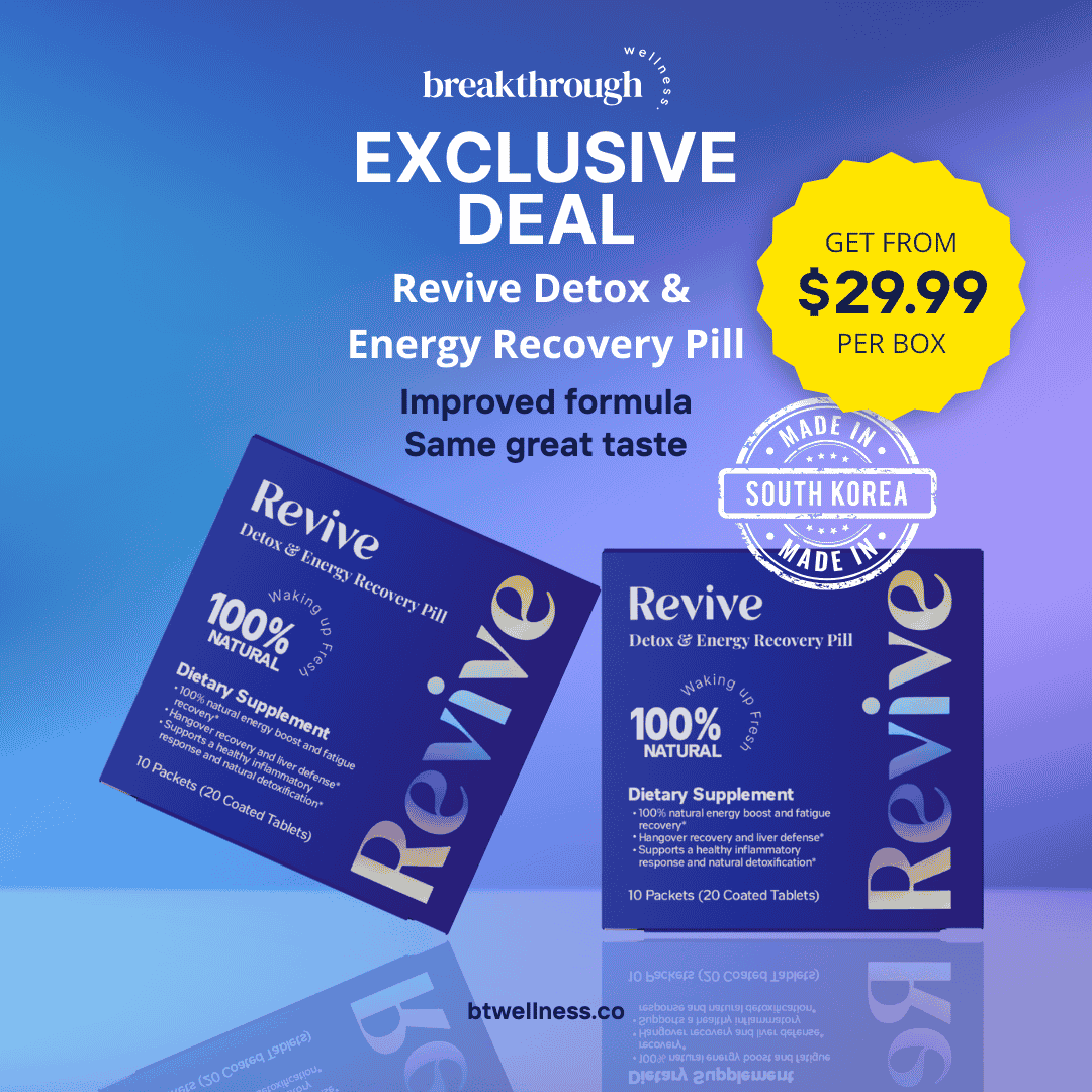 Revive Detox & Energy Recovery Pill [NEW]