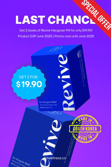 Revive Hangover Pill [Buy 1 Get 1 Free]