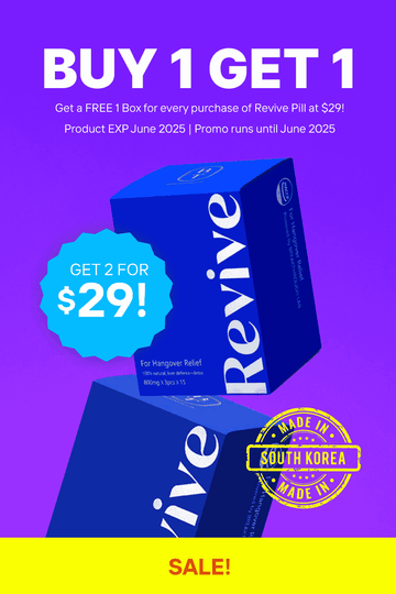 Revive Hangover Pill [Buy 1 Get 1 Free]