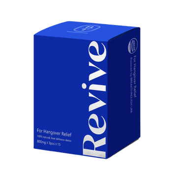 box of Revive anti hangover pill